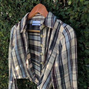 Cropped Urban Outfitters Flannel